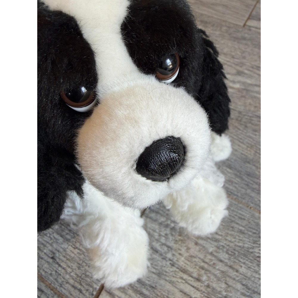 Animal Alley Plush Dog Springer Spaniel 12" Stuffed Animal Realistic Puppy NWOT